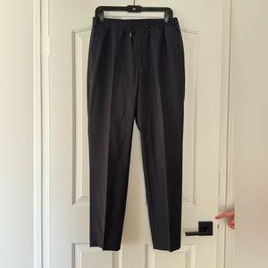 Sandro New Alpha Tapered Slim Fit Pants Navy